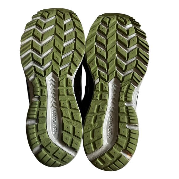 Saucony Cohesion 11 Black Lime Men Size 11.5 Road/Running Sneaker Excellent Used - Picture 9 of 9